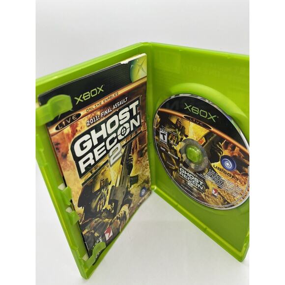 Ghost Recon 2 (Original Xbox) Black Label CIB COMPLETE & TESTED - Picture 5 of 9